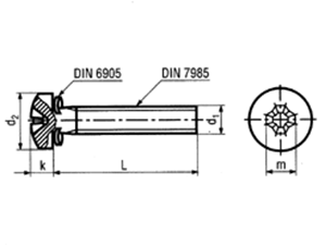DIN 7985 Z4